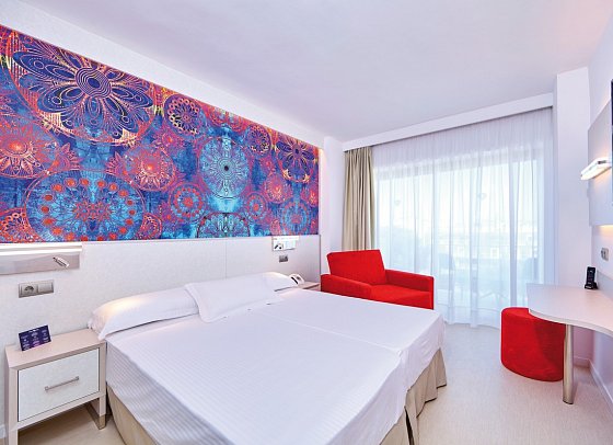 Indico Rock - Wohnbeispiel Doppelzimmer (Zimmercodierungen DB1 & DB2)