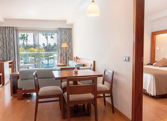 Hipotels Cala Millor Park - Wohnbeispiel Appartement 1 Schlafzimmer (Zimmercodierung AB1)