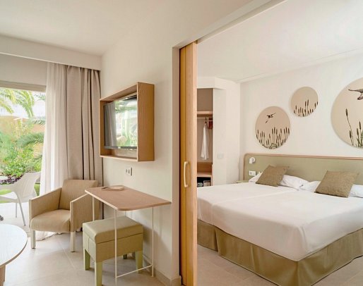 Iberostar Selection Albufera Park - Wohnbeispiel Familienzimmer Premium Meerblick (Zimmercodierungen F1M & F2M)