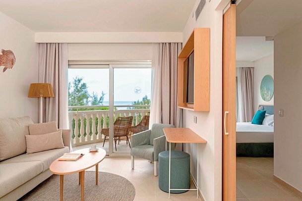 Iberostar Selection Albufera Park - Wohnbeispiel Suite Meerblick (Zimmercodierungen W1M & W2M)