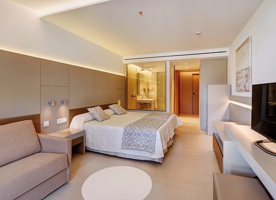 Hipotels Gran Playa de Palma - Wohnbeispiel Juniorsuite Meerblick (Zimmercodierung JBM)