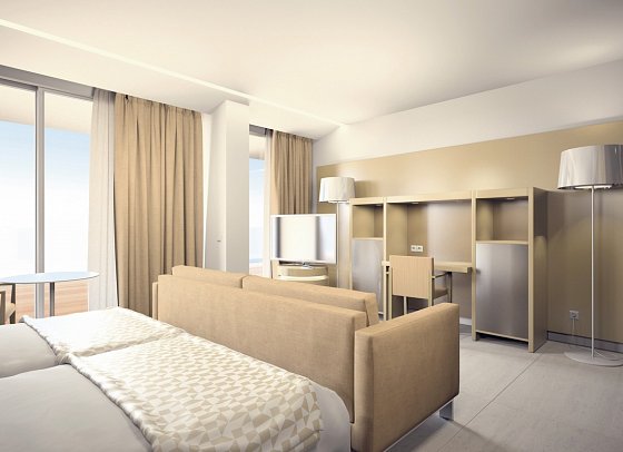 Hipotels Gran Playa de Palma - Wohnbeispiel Juniorsuite (Zimmercodierung JB1)
