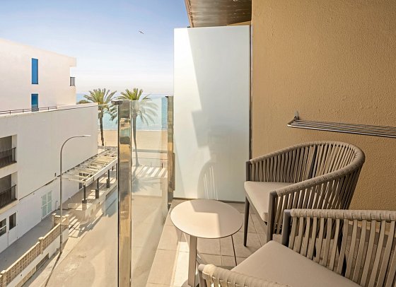 Eden Palma Playa - Beispiel Balkon (Zimmercodierung DBN)
