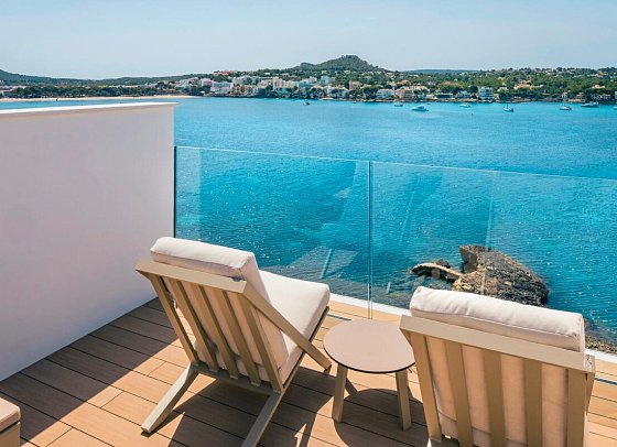 Iberostar Selection Jardín del Sol Suites - Beispiel Terrasse (Zimmercodierungen WO3 & WO4)