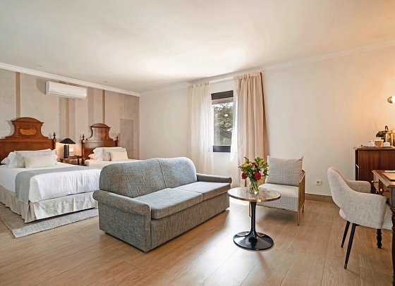 Secrets Mallorca Villamil Resort & Spa - Wohnbeispiel Juniorsuite frontaler Meerblick Preferred Club (Zimmercodierung JTM)