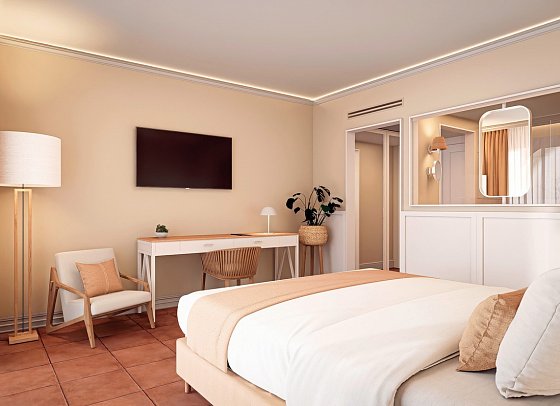 Bordoy Don Antonio - Wohnbeispiel Doppelzimmer Poolblick (Zimmercodierung DBP)