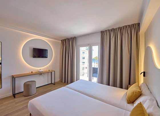 Universal Hotel Bikini - Wohnbeispiel Doppelzimmer (Zimmercodierung DB1)