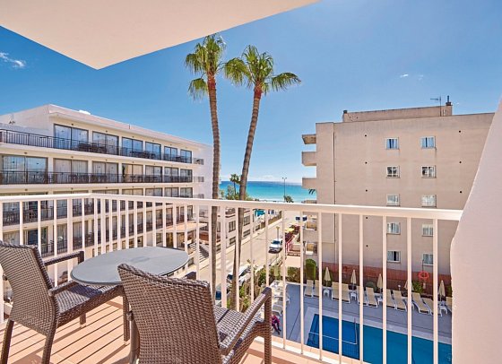 Universal Hotel Bikini - Beispiel Balkon (Zimmercodierung DBP)