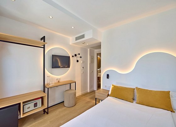 Universal Hotel Bikini - Wohnbeispiel Einzelzimmer (Zimmercodierung EB1)