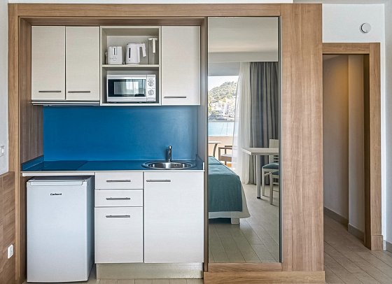 Globales Verdemar - Wohnbeispiel Studio Meerblick (Zimmercodierungen SBM & SPM)