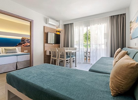 Globales Verdemar - Wohnbeispiel Appartement 1 Schlafzimmer (Zimmercodierung AB1)