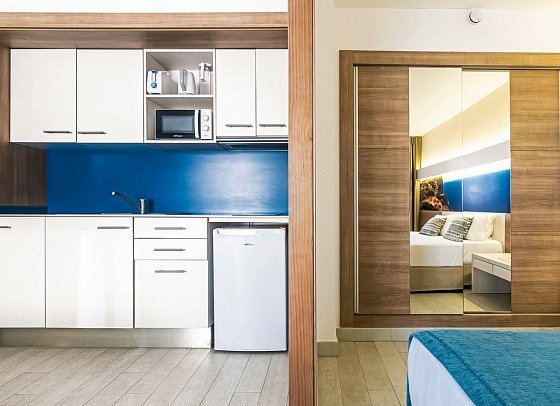 Globales Verdemar - Wohnbeispiel Appartement 1 Schlafzimmer (Zimmercodierung AB1)