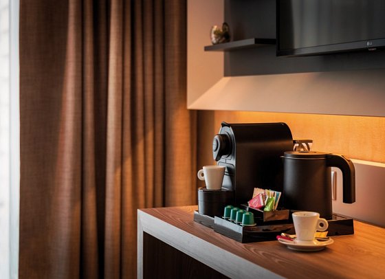 CUBE Hotel - Wohnbeispiel Doppelzimmer Superior (Zimmercodierung DS1)