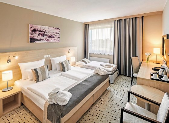 Aquapalace Hotel Prague - Wohnbeispiel Doppelzimmer Superior (Zimmercodierungen DT1, DS1, DS2, DS3 & DS4)