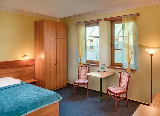 Wellness Hotel Babylon - Wohnbeispiel Einzelzimmer Superior (Zimmercodierungen ES1, ES2 & ES3)