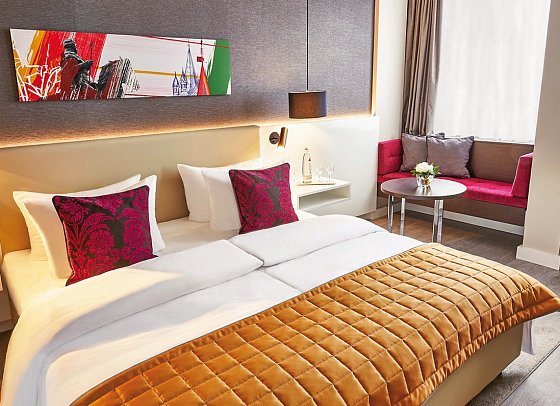 Steigenberger Hotel Köln - Wohnbeispiel Doppelzimmer Business (Zimmercodierungen DB1 & DC1)
