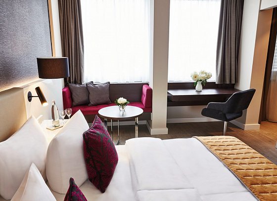 Steigenberger Hotel Köln - Wohnbeispiel Doppelzimmer Business (Zimmercodierungen DB1 & DC1)