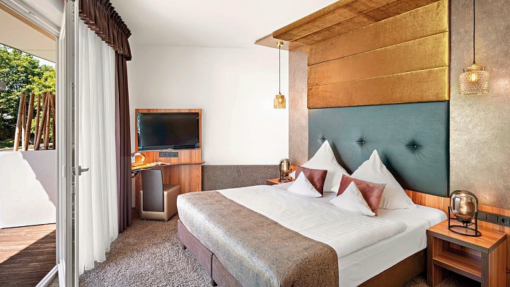 LifeStyle Resort Zum Kurfürsten - Wohnbeispiel Doppelzimmer Lifestyle (Zimmercodierungen DB1, DX1 & DX2)