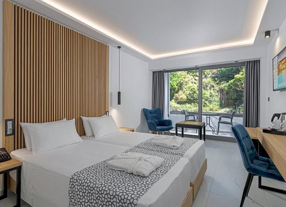 Oceanis Beach - Wohnbeispiel Doppelzimmer Superior Gartenblick (Zimmercodierung DSG)