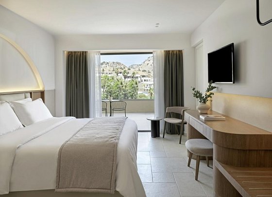 Lindos Princess Beach Resort & Spa - Wohnbeispiel Doppelzimmer Haupthaus (Zimmercodierungen DBU & DC1)