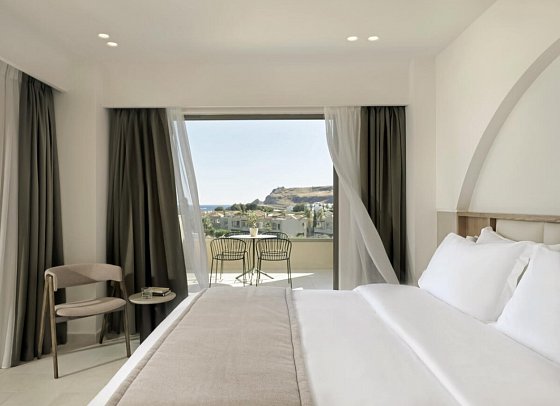 Lindos Princess Beach Resort & Spa - Wohnbeispiel Suite Meerblick (Zimmercodierung WBM)
