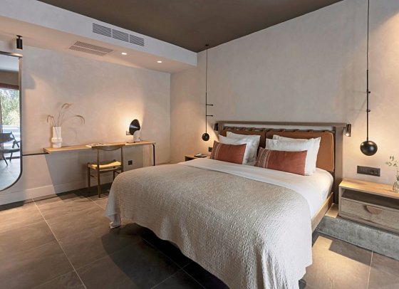 Aulus Lindos Rhodes, Curio Collection by Hilton - Wohnbeispiel Bungalow Garden View Tropical Suite (Zimmercodierung B1G)