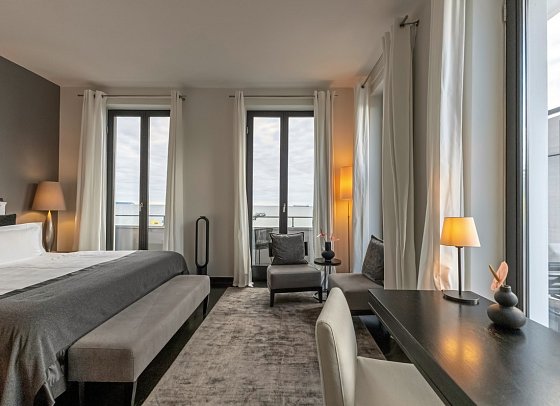 A-ROSA Hotel Ceres am Meer - Wohnbeispiel Doppelzimmer Finest Sea (Zimmercodierung D1M)