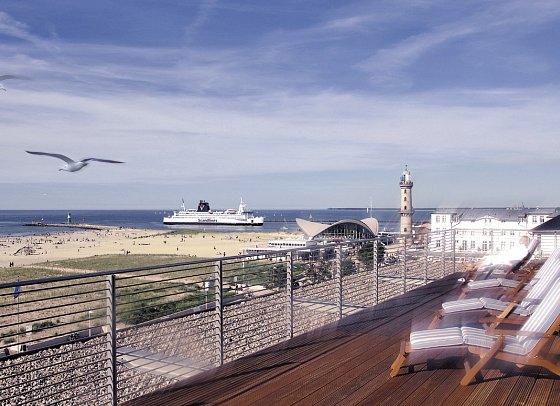 Strand-Hotel Hübner - Dachterrasse