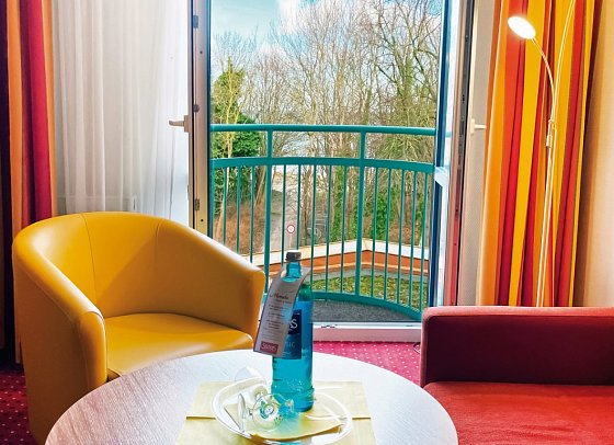 Morada Hotel Arendsee - Wohnbeispiel Doppelzimmer Meerseite (Zimmercodierung DBC)