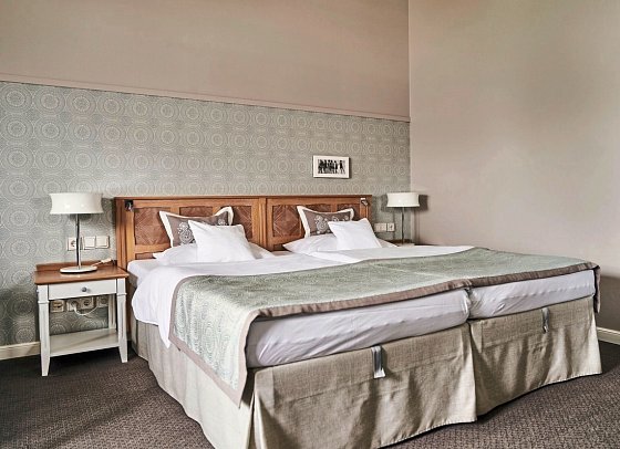 A-ROSA Kurhaus Binz - Wohnbeispiel Doppelzimmer (Zimmercodierungen D1L & D1N)