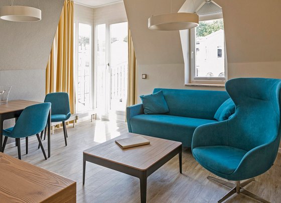 SEETELHOTEL Ostseeresidenz Bansin - Wohnbsp. 2 Raum FeWo Landseite (Zimmercodierung OBL)