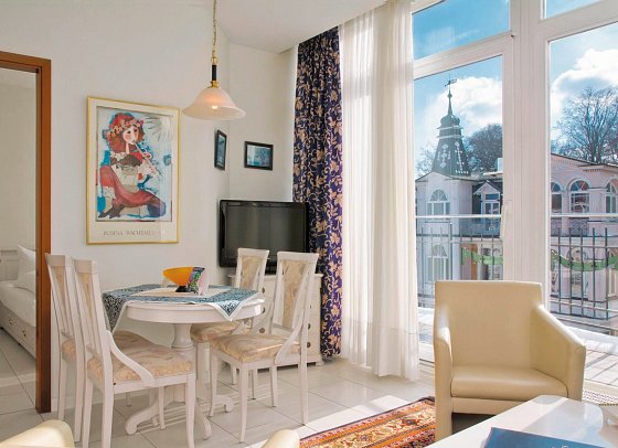 SEETELHOTEL Ostseeresidenz Bansin - Wohnbsp. 2 Raum FeWo Landseite (Zimmercodierung OBL)