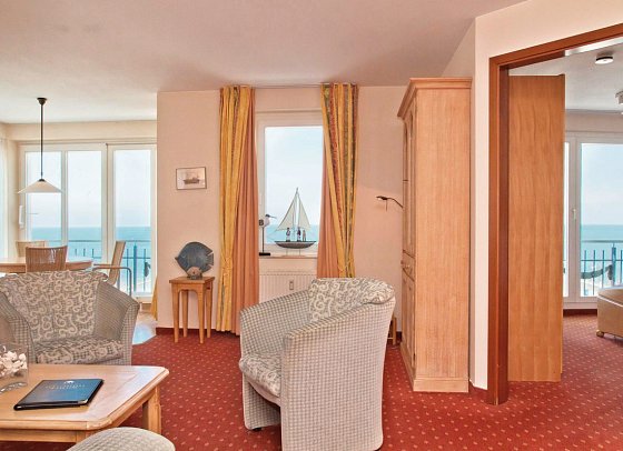 SEETELHOTEL Ostseeresidenz Bansin - Wohnbsp. 2 Raum FeWo seitl. Meerblick (Zimmercodierung OBN)