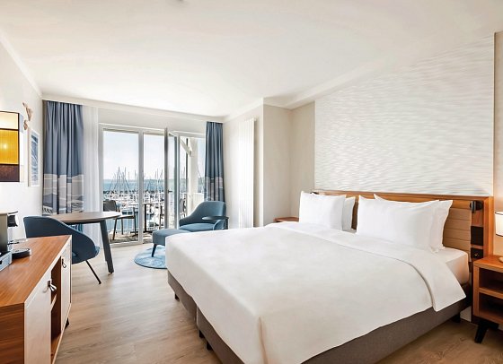 Hotel MAREBALTIC - Wohnbeispiel Doppelzimmer Meerblick (Zimmercodierungen DSM, DMM & DC2)