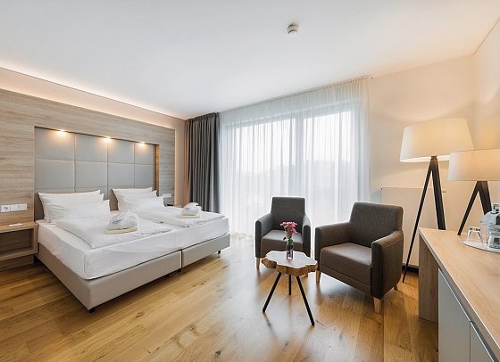 WONNEMAR Resort-Hotel Wismar - Wohnbeispiel Doppelzimmer Superior (Zimmercodierung DS1)