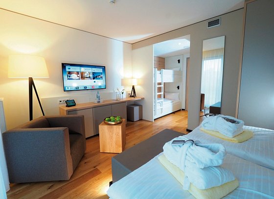 WONNEMAR Resort-Hotel Wismar - Wohnbeispiel Familienzimmer (Zimmercodierung FB1)