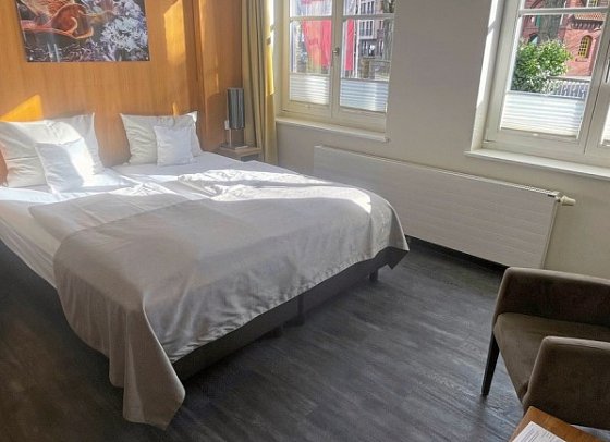 Hafenresidenz Stralsund - Wohnbeispiel Doppelzimmer Altstadtblick (Zimmercodierung DB1)