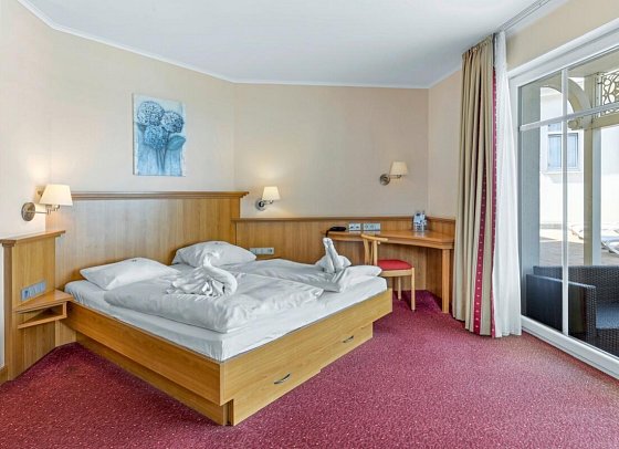 Kur- und Wellness Hotel Mönchgut - Wohnbeispiel Doppelzimmer Landseite (Zimmercodierung D4L)