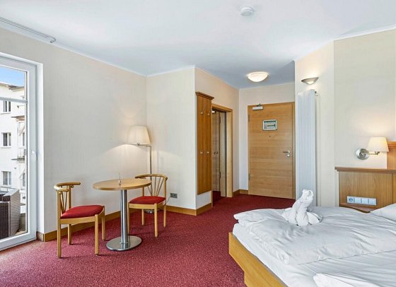 Kur- und Wellness Hotel Mönchgut - Wohnbeispiel Doppelzimmer Landseite (Zimmercodierung D4L)
