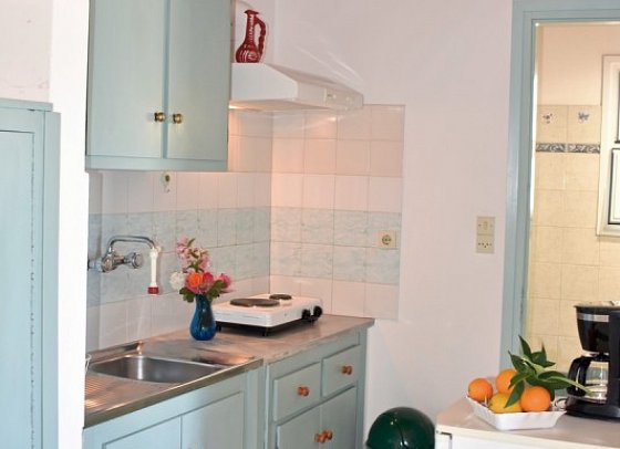 Appartements Leonidas - Beispiel Kochnische (Zimmercodierung AB1)