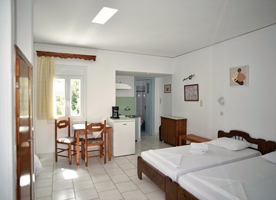 Appartements Leonidas - Wohnbeispiel Studio (Zimmercodierung SB1)