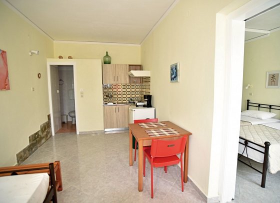 Appartements Leonidas - Wohnbeispiel Appartements 1 Schlafzimmer (Zimmercodierung AB1)