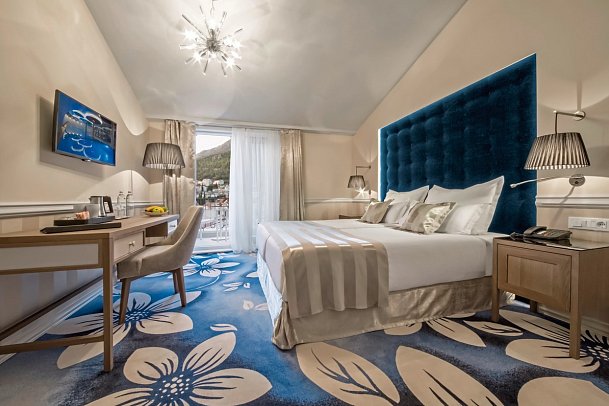 Grand Hotel Slavia - Wohnbeispiel Doppelzimmer Superior (Zimmercodierung DS1)