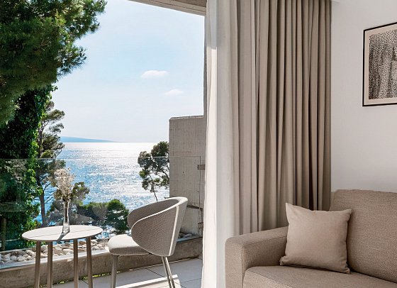 Bluesun Hotel Soline - Wohnbeispiel Doppelzimmer Superior Meerseite (Zimmercodierung DSC)