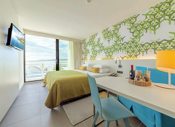 Bluesun Hotel Berulia - Wohnbeispiel Doppelzimmer Nebengebäude (Zimmercodierungen DBV, DC4 & EBV)