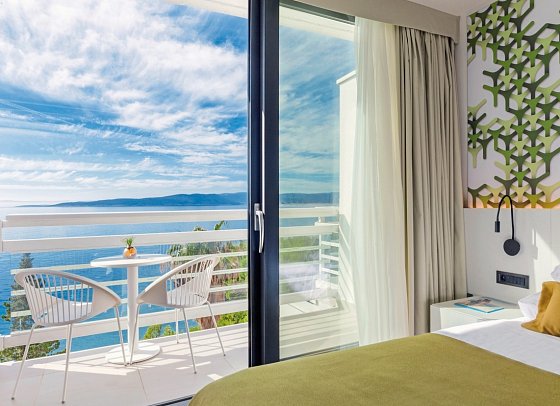 Bluesun Hotel Berulia - Wohnbeispiel Doppelzimmer Nebengebäude (Zimmercodierungen DBV, DC4 & EBV)