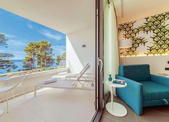 Bluesun Hotel Berulia - Wohnbeispiel Doppelzimmer Premium Meerseite (Zimmercodierung DMC)