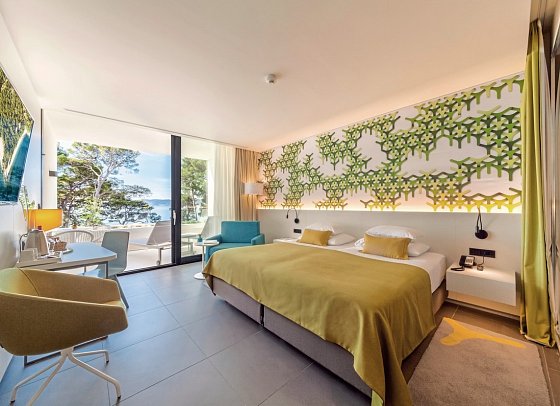 Bluesun Hotel Berulia - Wohnbeispiel Doppelzimmer Premium Meerseite (Zimmercodierung DMC)