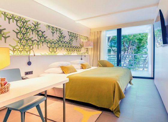 Bluesun Hotel Berulia - Wohnbeispiel Doppelzimmer (Zimmercodierungen DB1, DC2 & EB1)