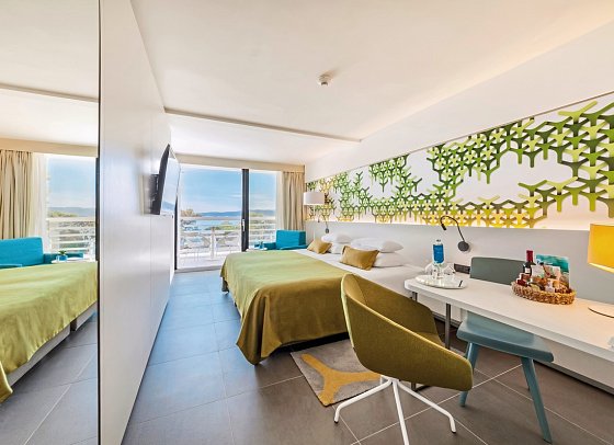 Bluesun Hotel Berulia - Doppelzimmer Superior Meerseite (Zimmercodierung DSC)